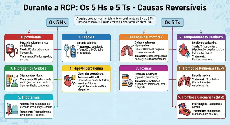 Ilustração dos 5 Hs da PCR