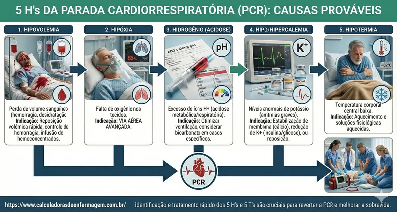 5 Hs DA PARADA CARDDIORESPIRATORIA   CAUSAS PROVÁVEIS