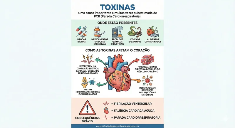 Ilustração Toxinas