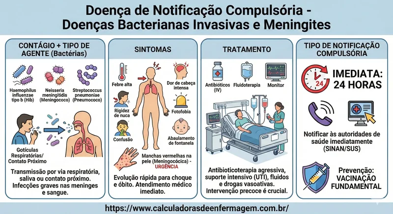 7   Haemophilus Influenza E OUTRAS  DOENÇAS MENINGOCÓCICAS   DOENÇA DE NOTIFICAÇÃO COMPULSÓRIA