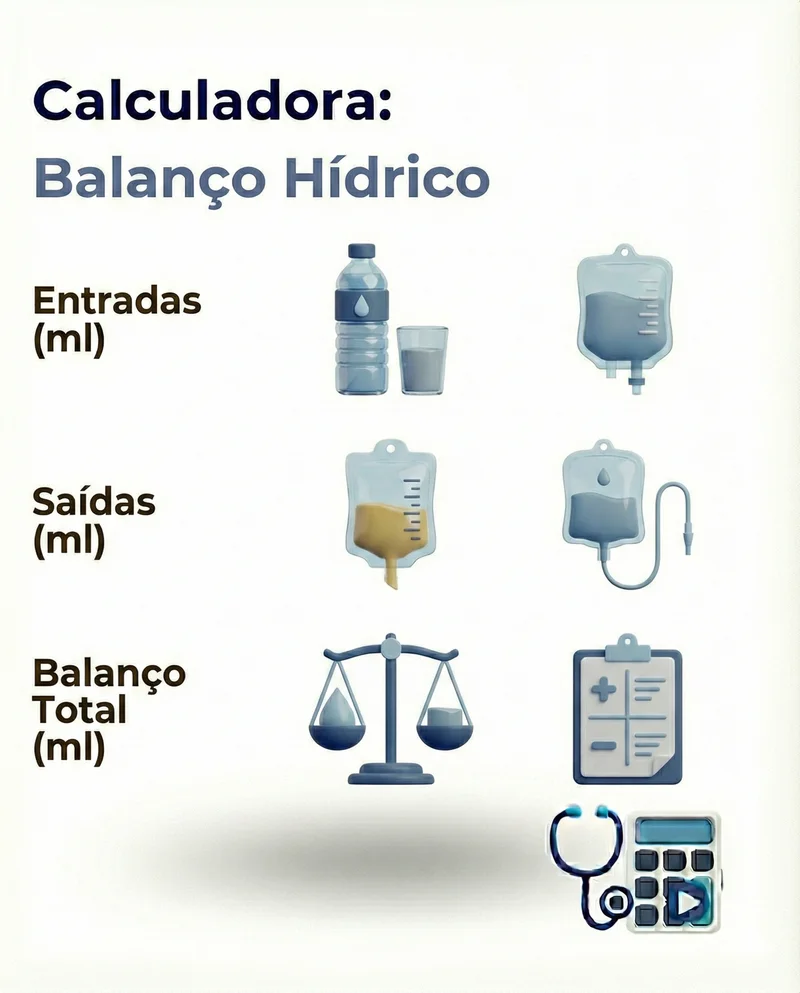 CONTROLE HIDRICO ENFERMAGEM
