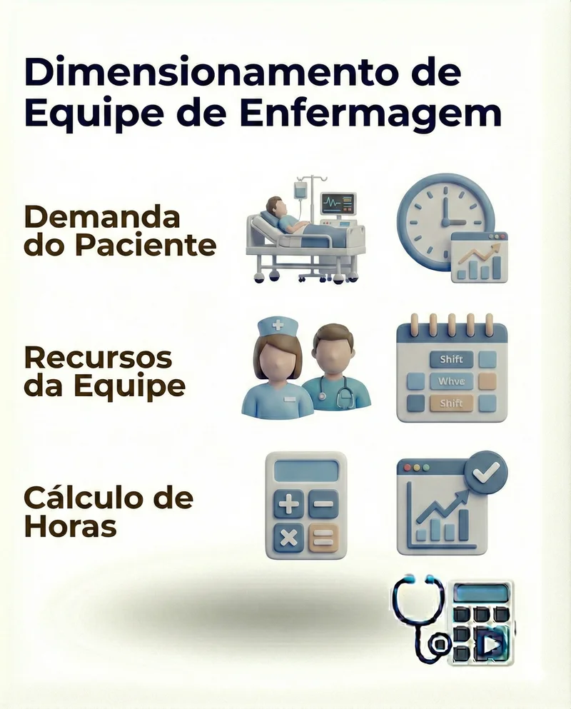DIMENSIONAMENTO DA EQUIPE DE ENFERMAGEM