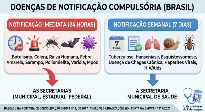 DOENÇAS DE NOTIFICAÇÃO COMPULSORIA