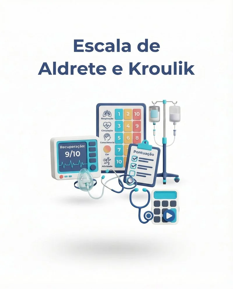 Escala De Aldrete E Kroulik Calculadoras De Enfermagem