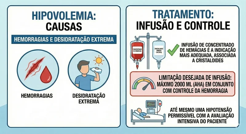 Transfusão sanguínea para hipovolemia