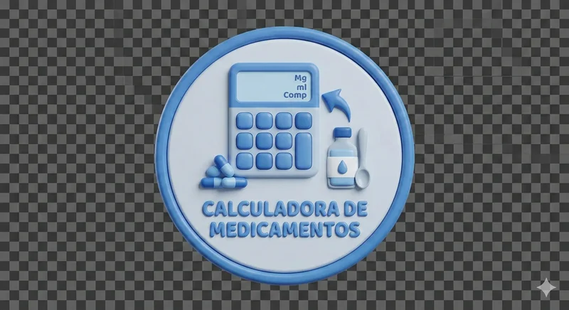 ÍCONE CALCULO DE MEDICAMENTO