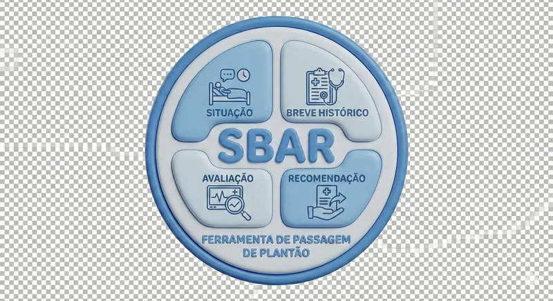 ÍCONE SBAR PASSAGEM DE PLANTÃO