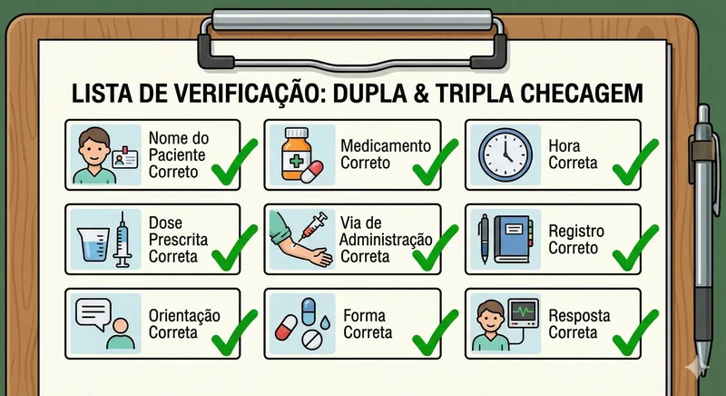LISTA DE VERIFICAÇÃO DE DUPLA E TRIPLA CHECAGEM