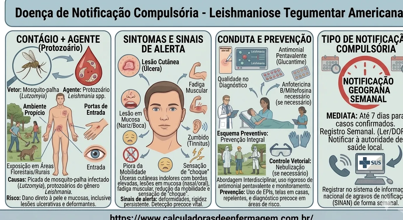 Leishmaniose Tegumentar Americana