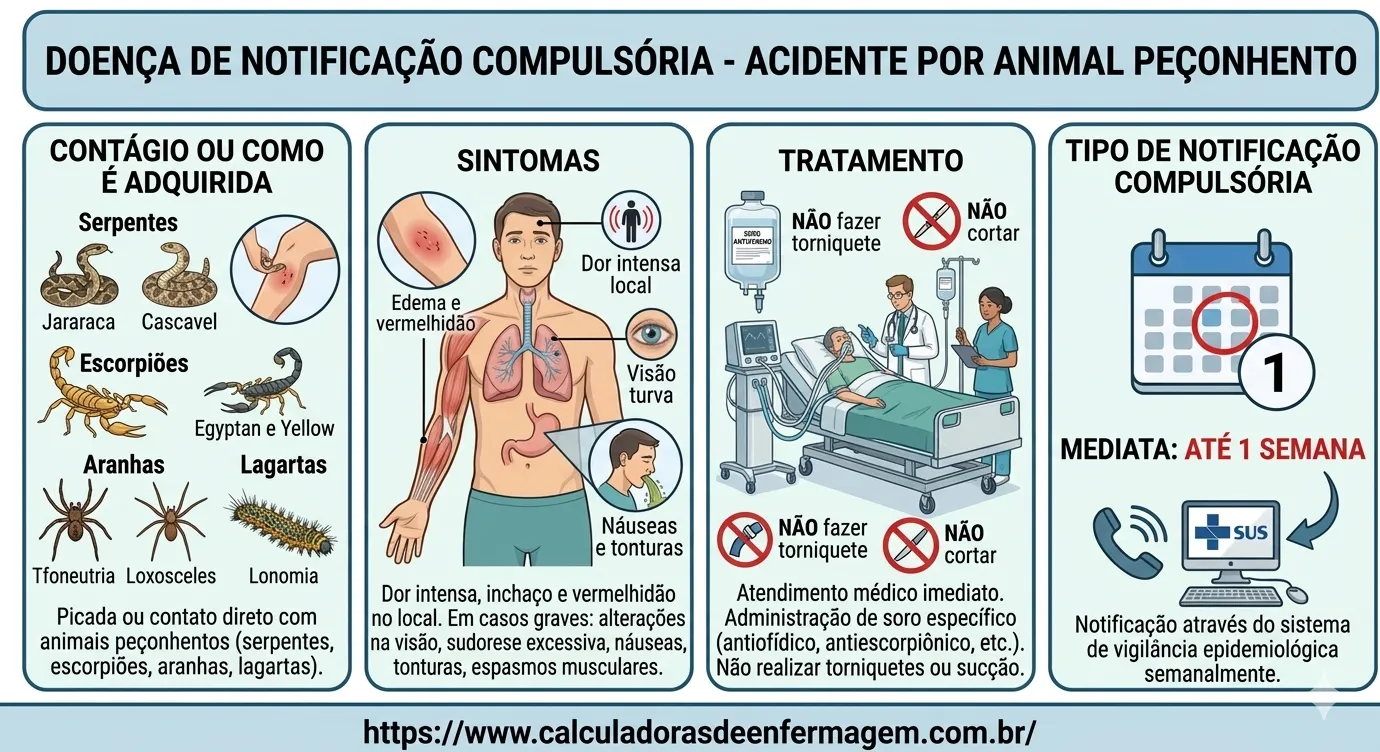 Notificacao Compulsoria Animal Peconhento