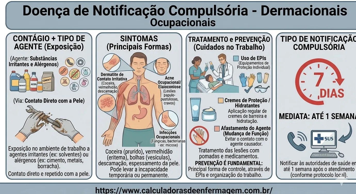 Notificacao Compulsoria Dermatoses