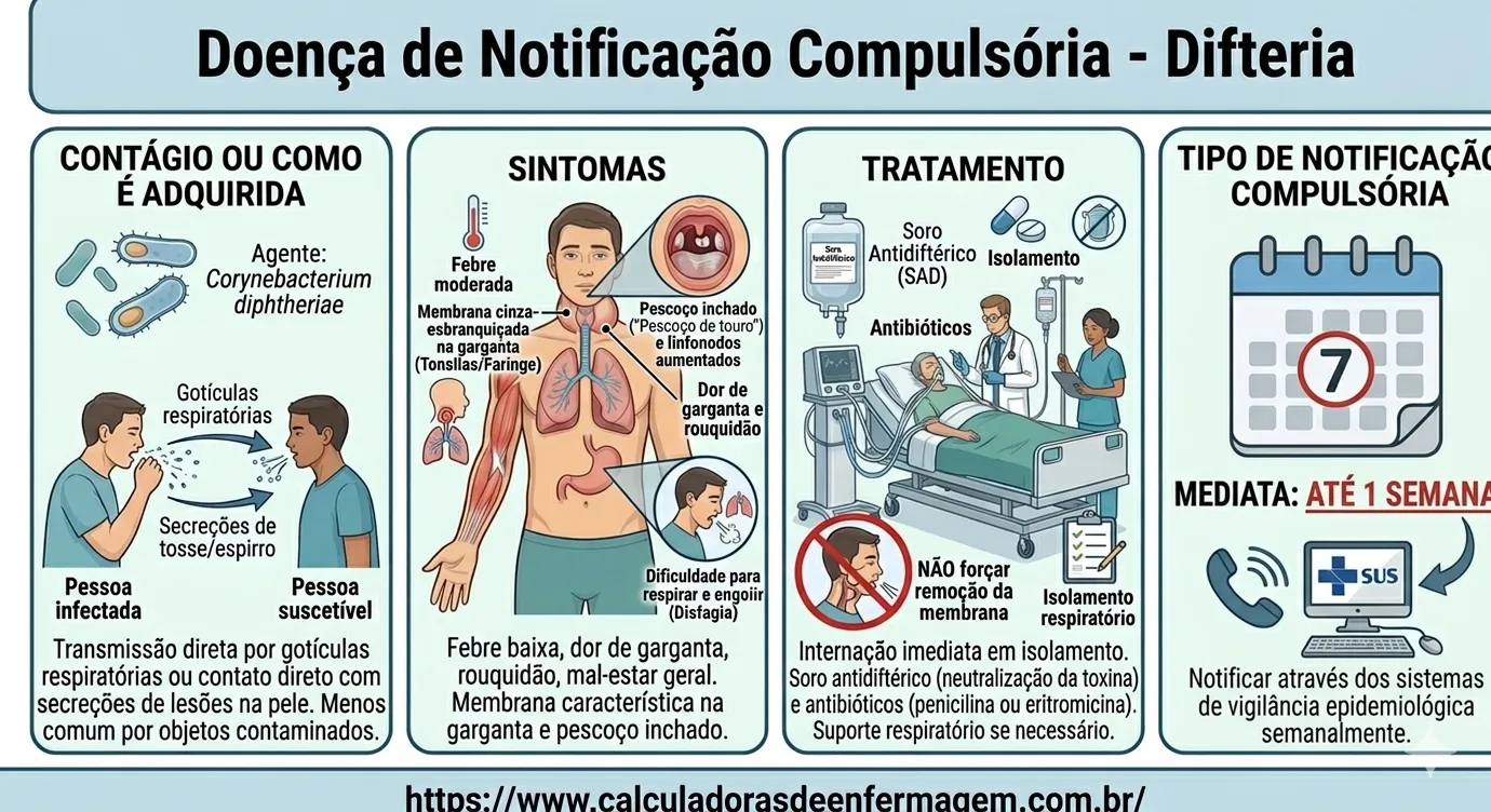 Notificacao Compulsoria Difteria