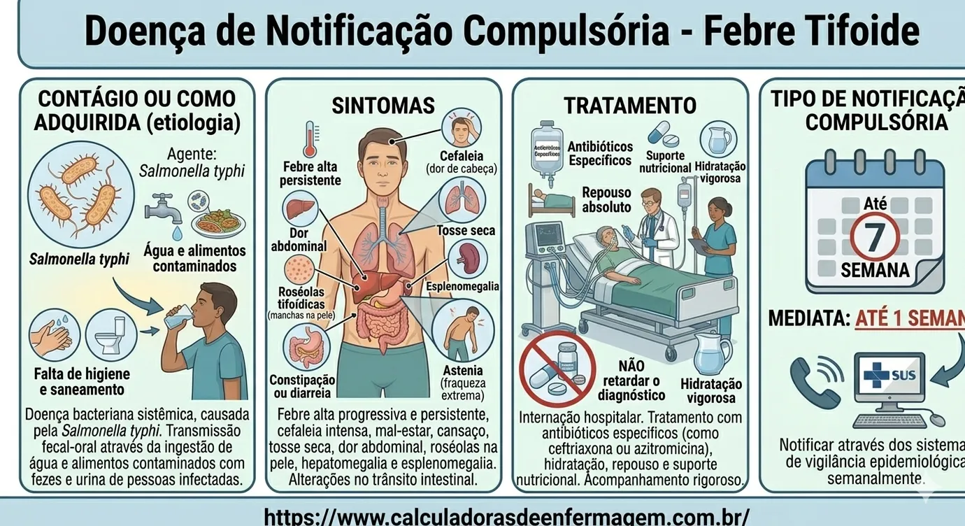 Notificacao Compulsoria Febre Tifoide