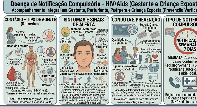 Notificacao Compulsoria Infeccao Pelo Virus Hiv Em Gestantes