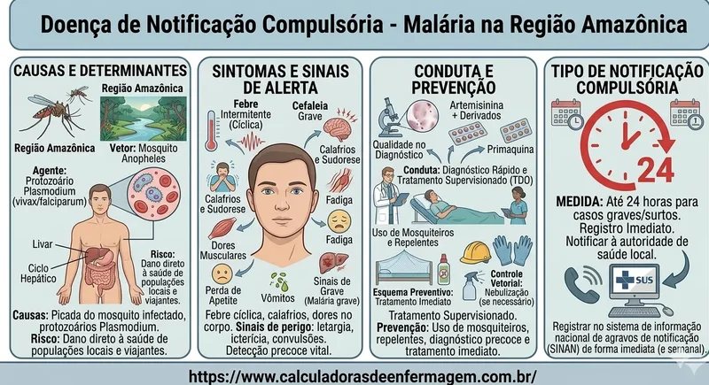 Notificacao Compulsoria Malaria Amazonia