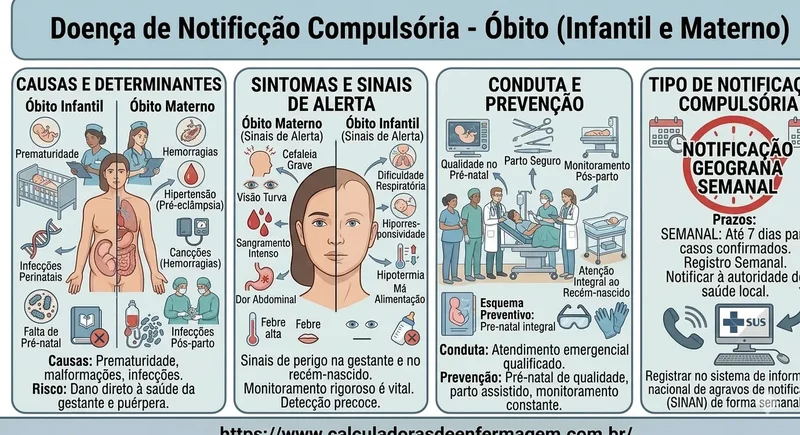 Notificacao Compulsoria Obito Infantil E Materno