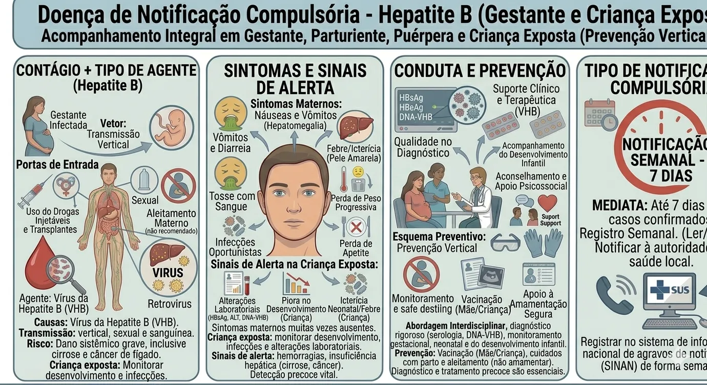 Notificacao Compulsoria Virus Hepatite B Gestantes Criancas