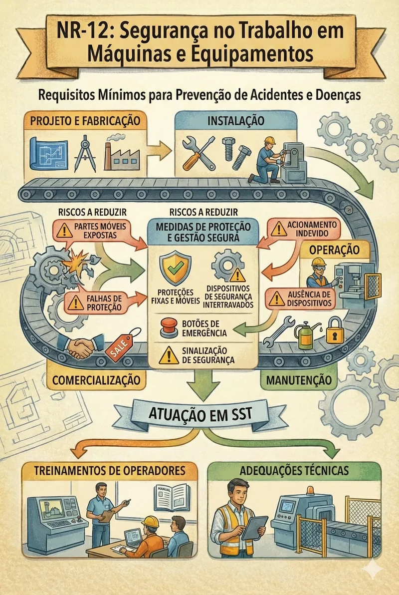 NR-12 Máquinas e Equipamentos
