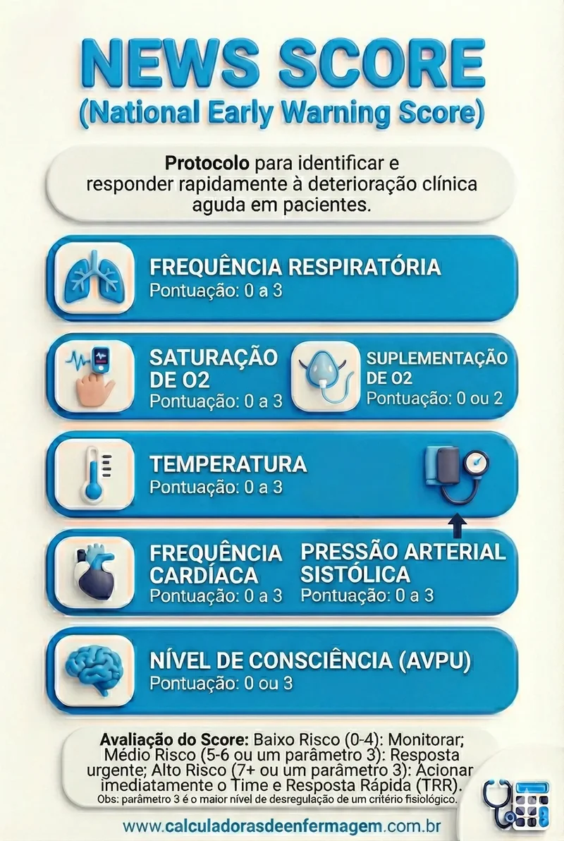 PROTOCOLO DE NEWS ENFERMAGEM SAUDE