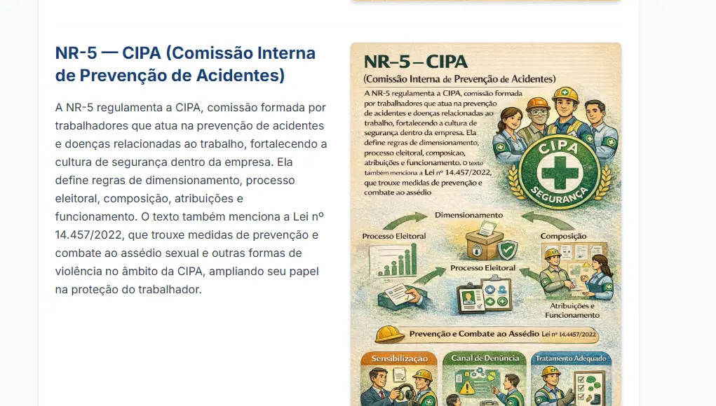 Screen Normas Regulamentadoras