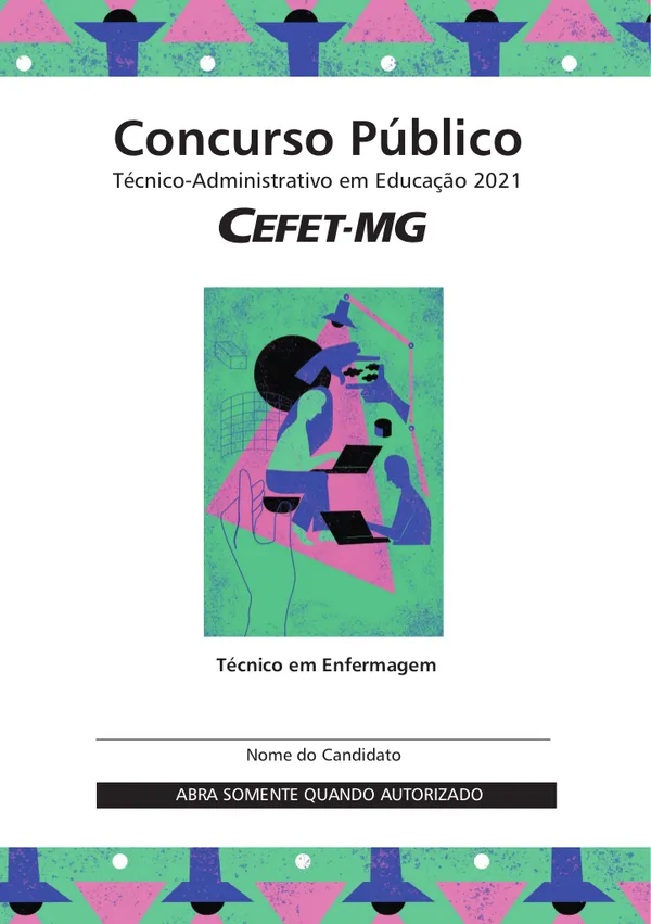 Tecnico De Enfermagem Prefeitura De Minas Cefet 2021