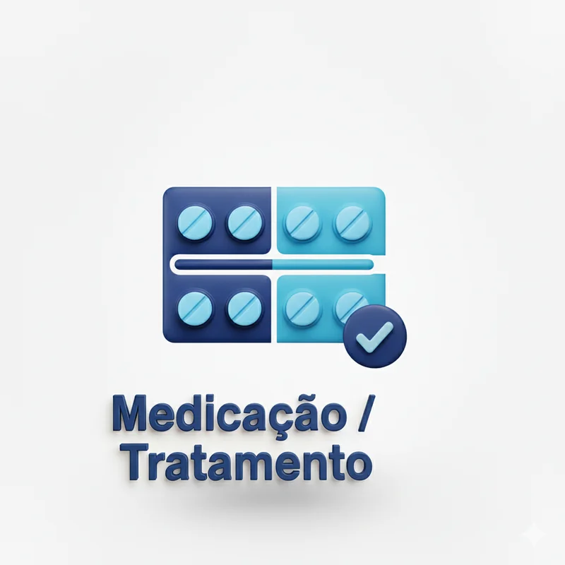 TRATAMENTO MEDICAMENTOSO SAUDE